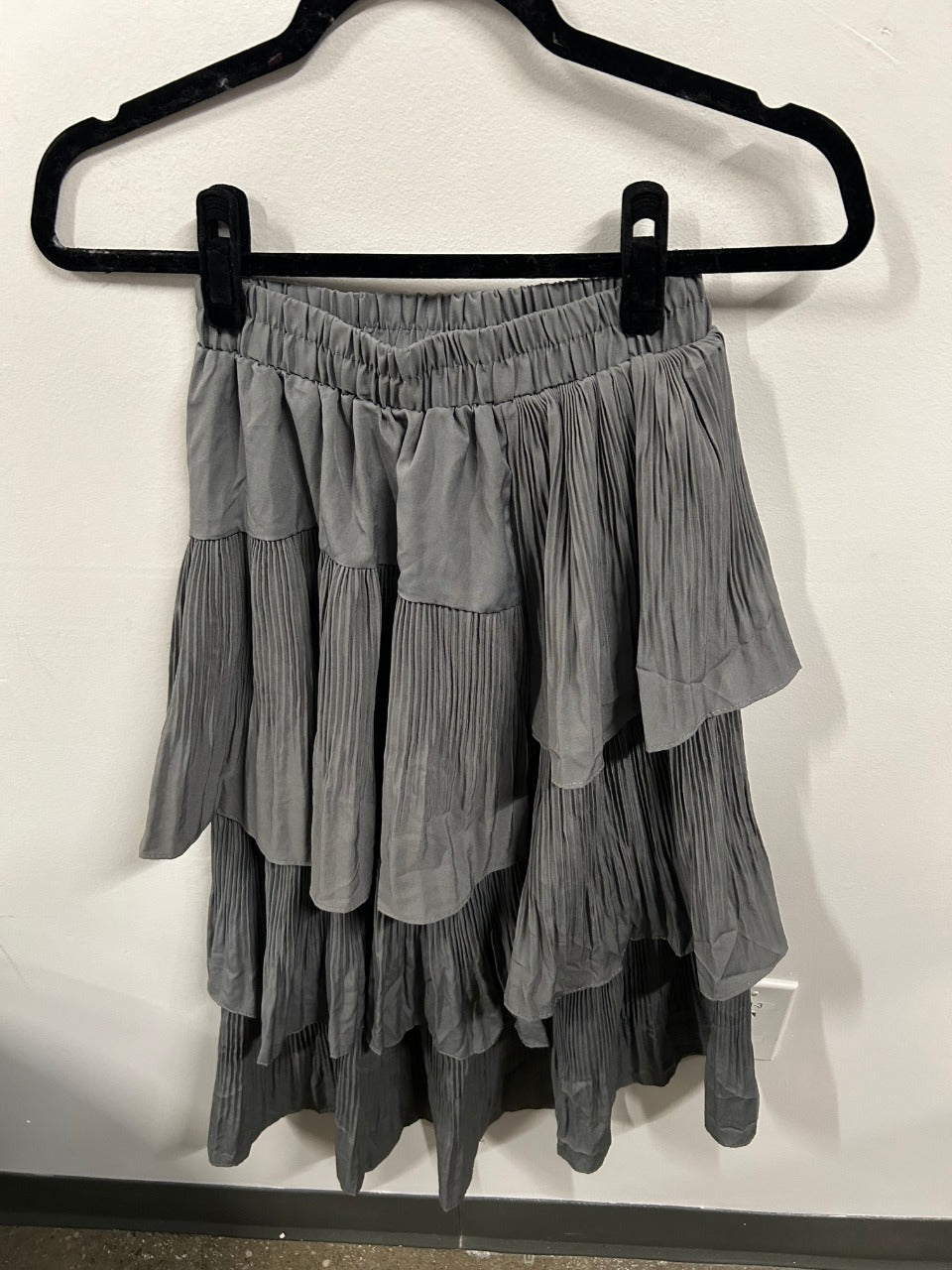 The Ariela Pleated Tiered Skirt-2