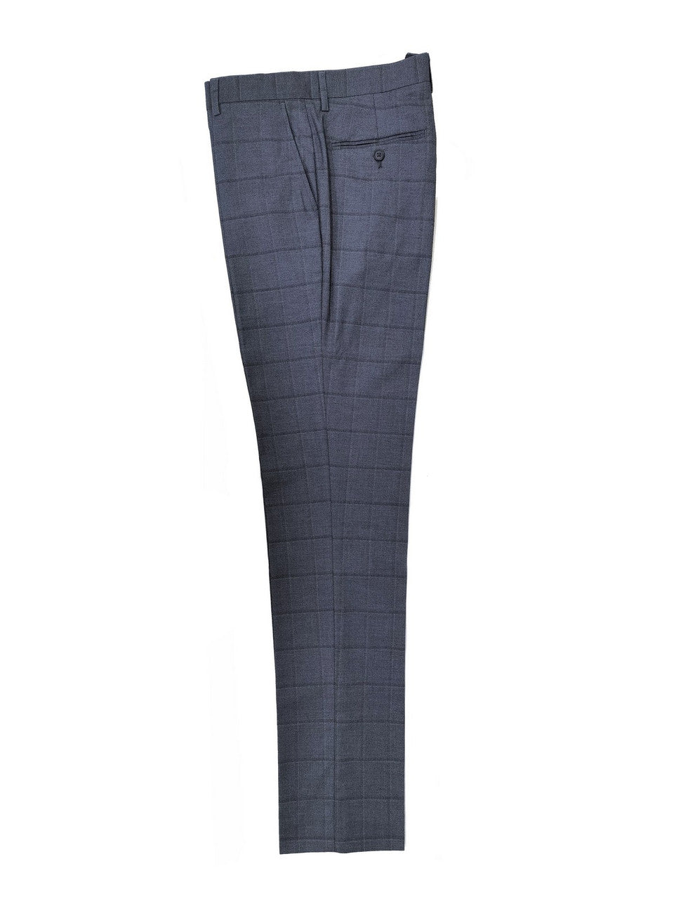 Grey Check Double Breasted Suit-3