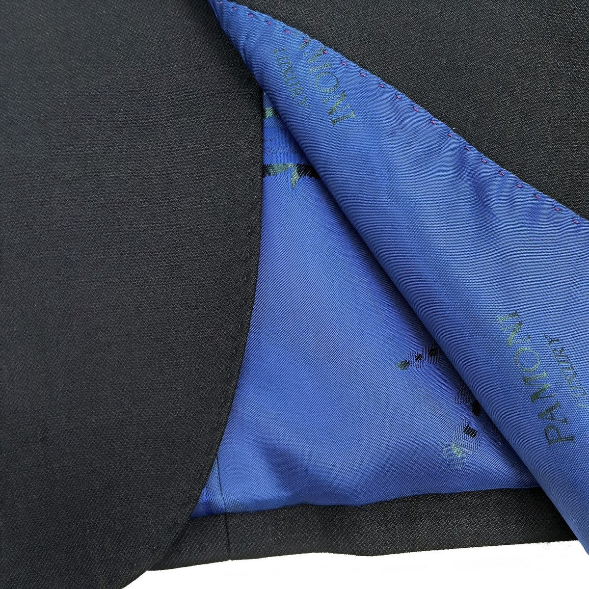 Black Two Button Slim Fit Suit-1