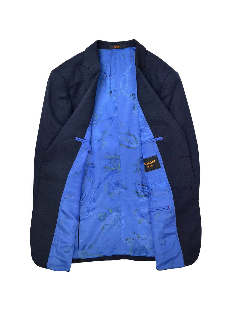 Navy Two Button 3-Piece Suit-4