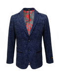 Blue Tweed Blazer-0