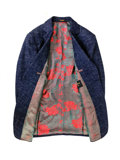 Blue Tweed Blazer