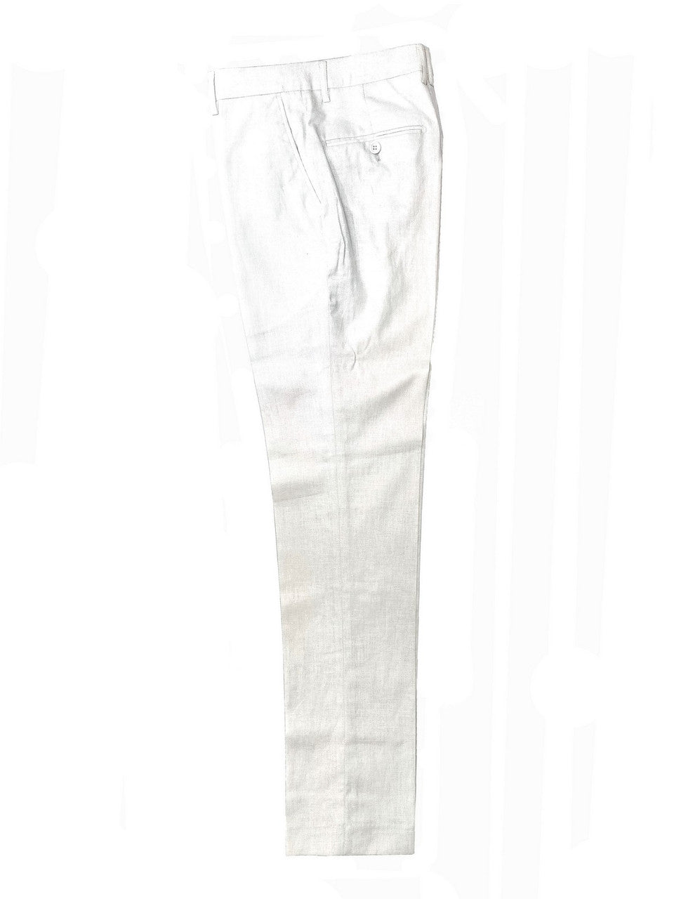Cream Double Breasted Linen Suit-4