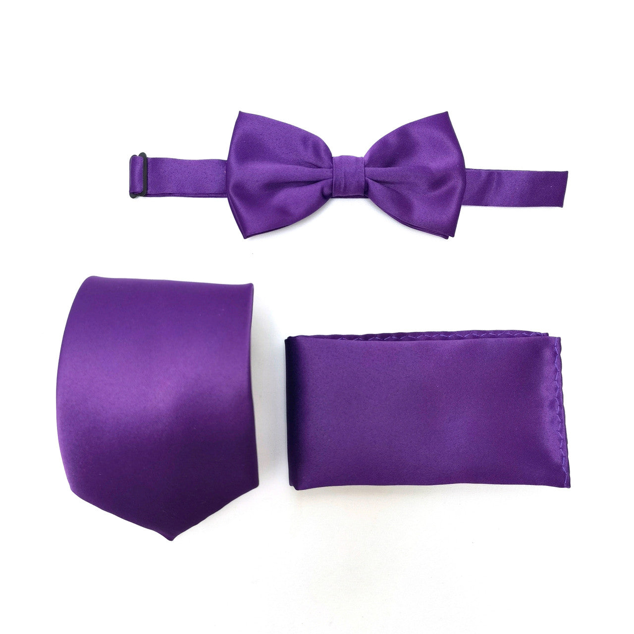 Purple Tie & Bow Tie Set-1