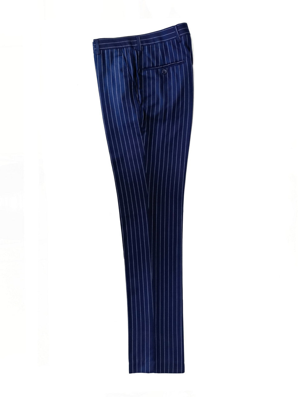 Blue Stripe 2 Button 3-Piece Suit-4