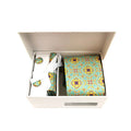 Mint Yellow Geometric Tie & Cufflinks Set-3