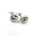 Cream Globe Cufflinks-2