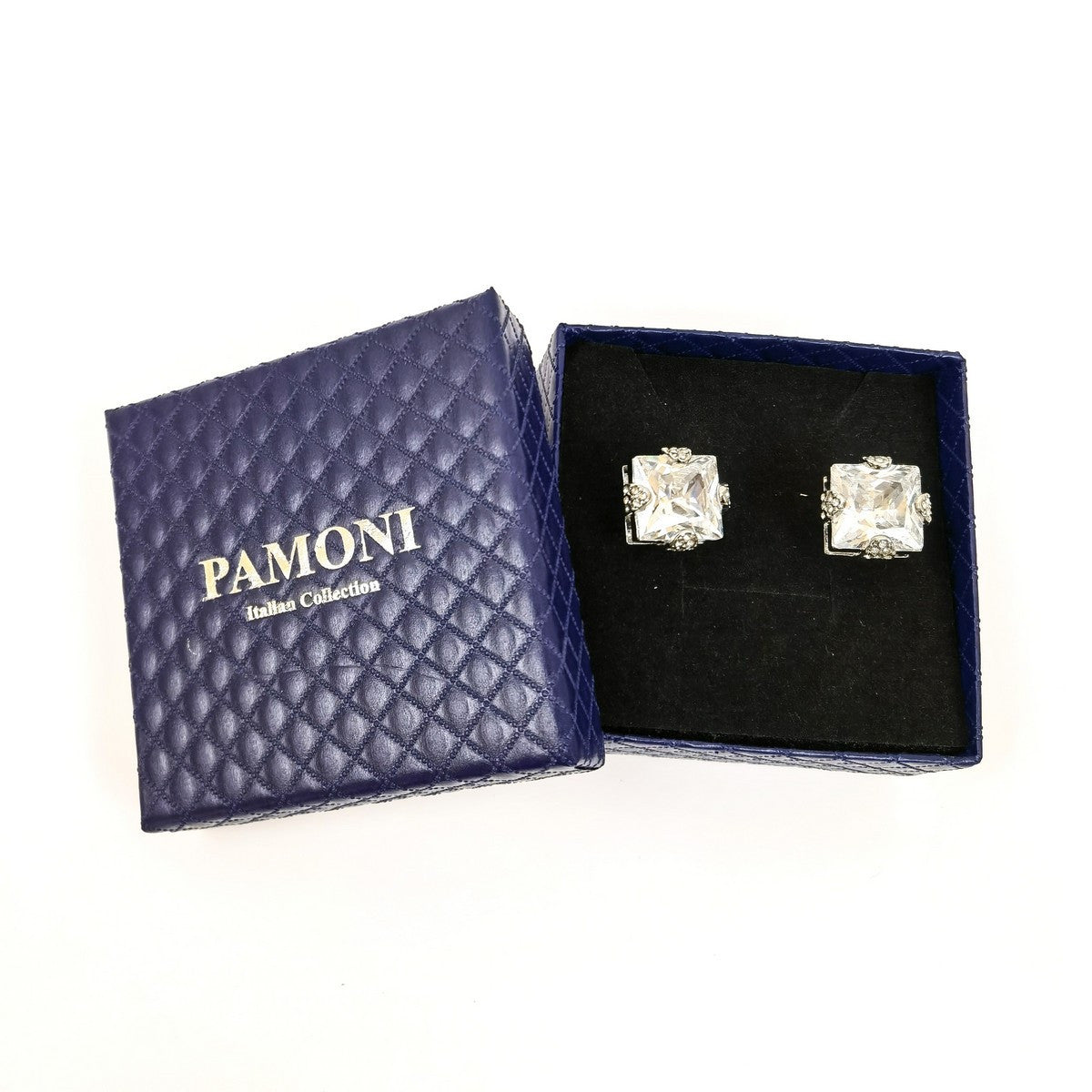 Silver Gemstone Cufflinks-1
