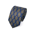 Navy Geometric Tie-2