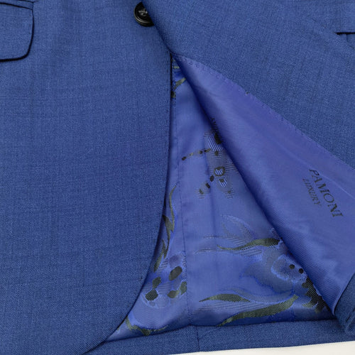 Blue Slim Fit Suit-1