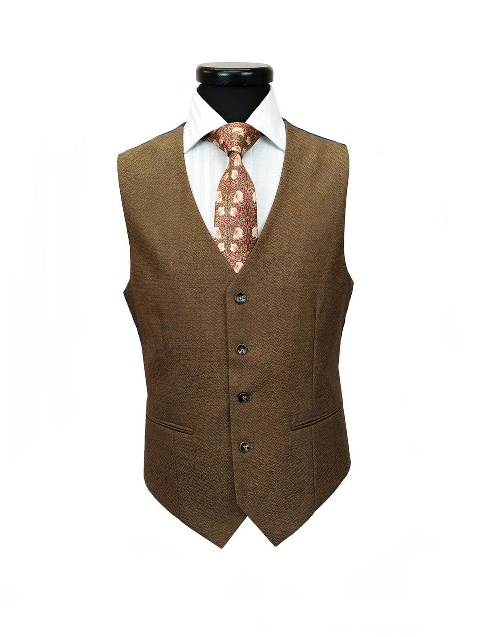 Gold Brown 3-Piece Suit-1