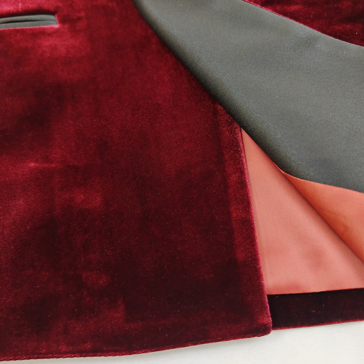 Burgundy Double Breasted Dinner Jacket-2