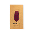 Magenta Geometric Tie & Pocket Square Set-3