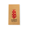 Red Yellow Flower Geometric Tie & Pocket Square Set-3