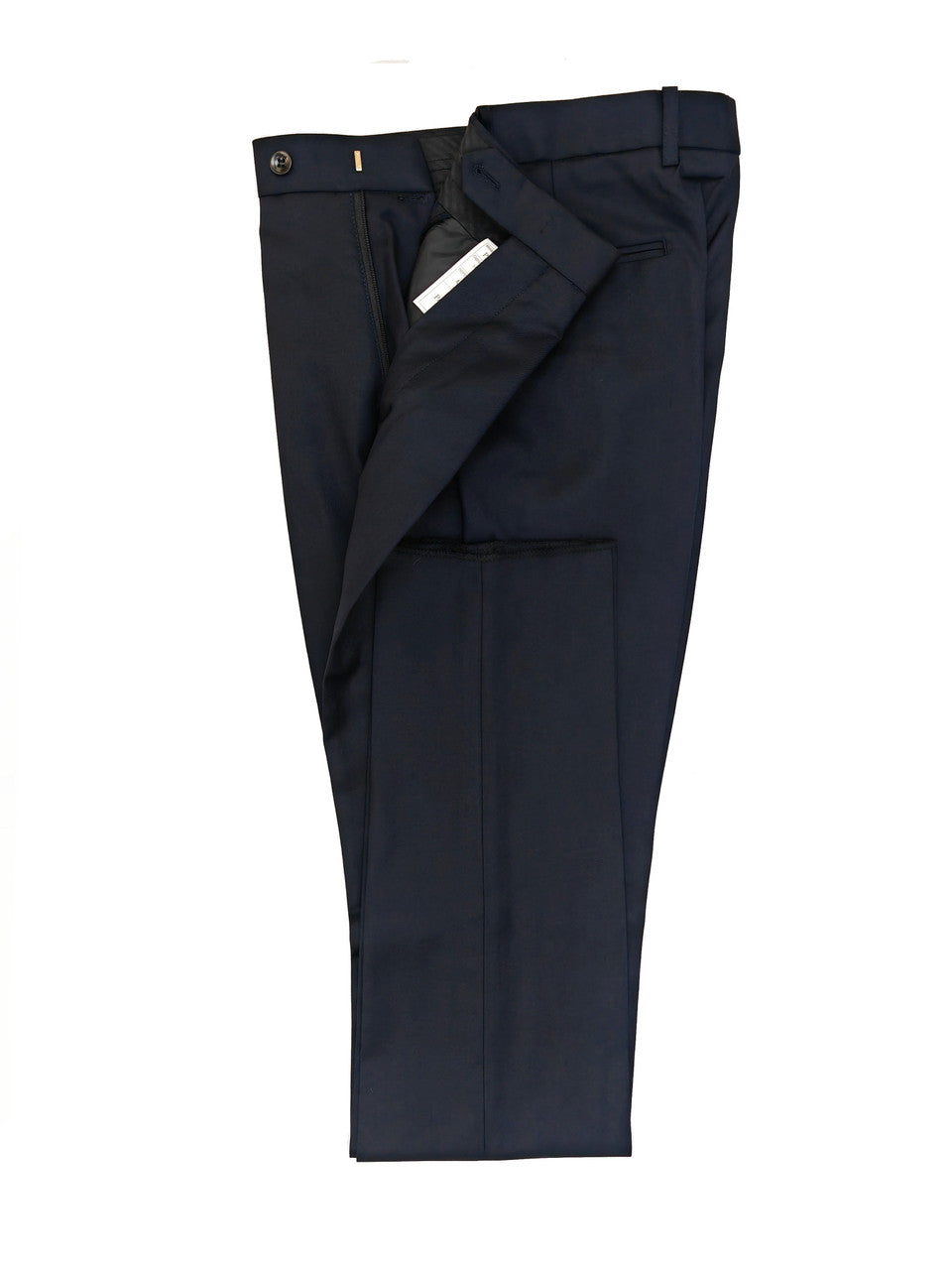 Dark Navy Double Breasted Suit with Gold Button-3