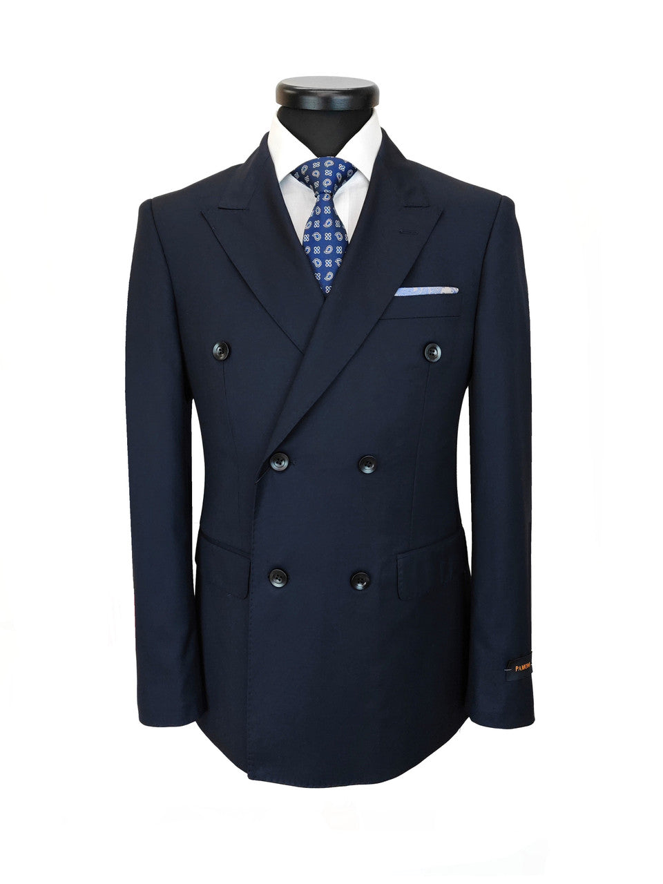 Dark Navy Double Breasted Suit-2