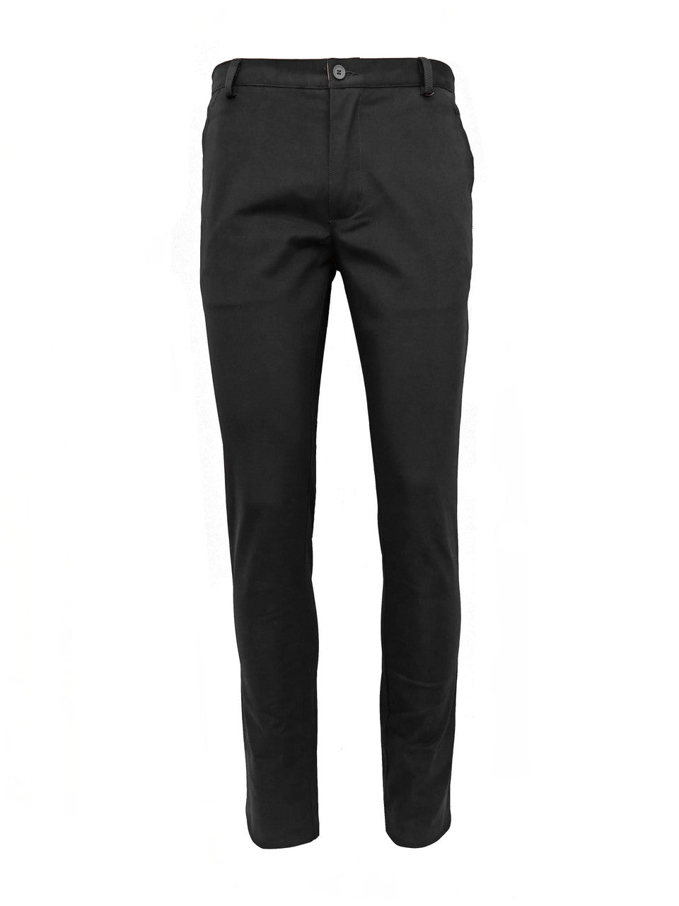 Black Slim Fit Chinos-0