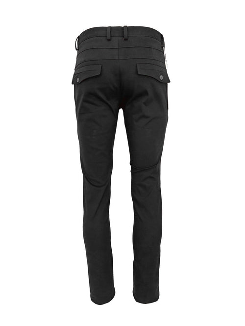 Black Slim Fit Chinos-1