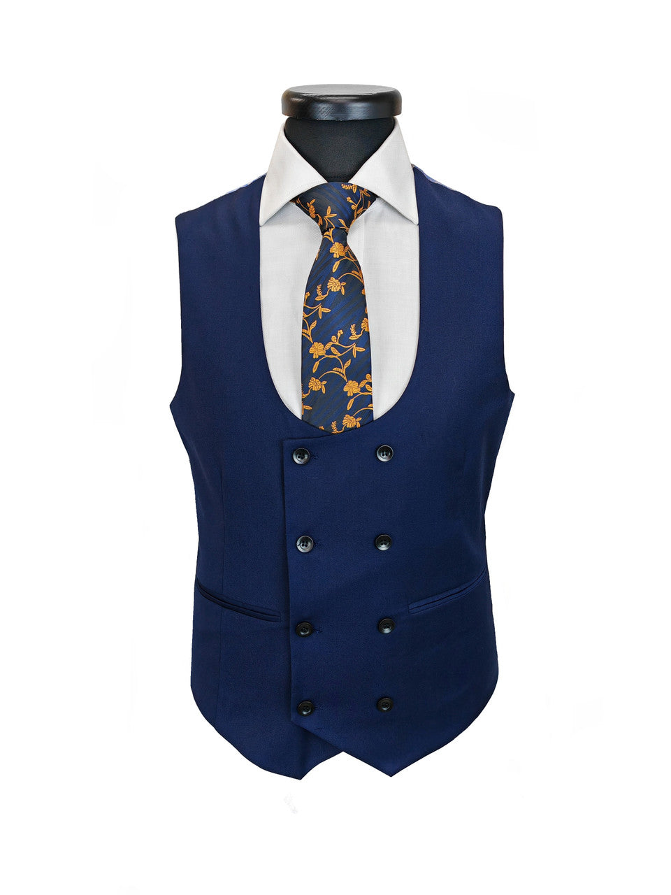 Men's 3-Piece Navy Slim Fit Suit-1