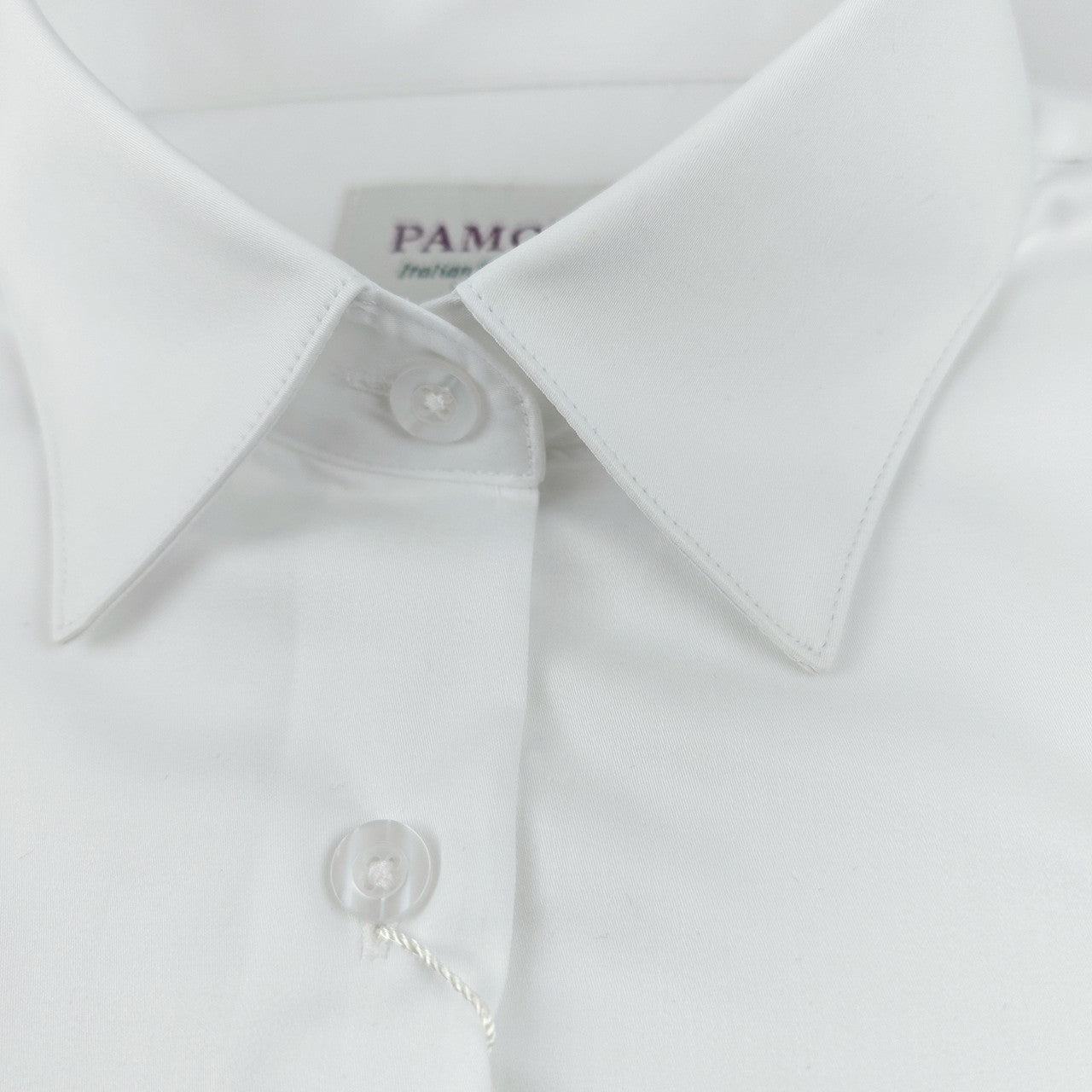 Women's Classic White Fitted Shirt-3