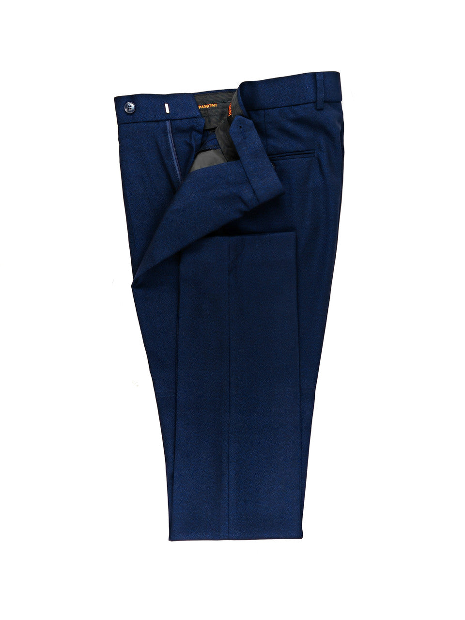 Men’s Navy Blue 3-Piece Slim Fit Suit-2