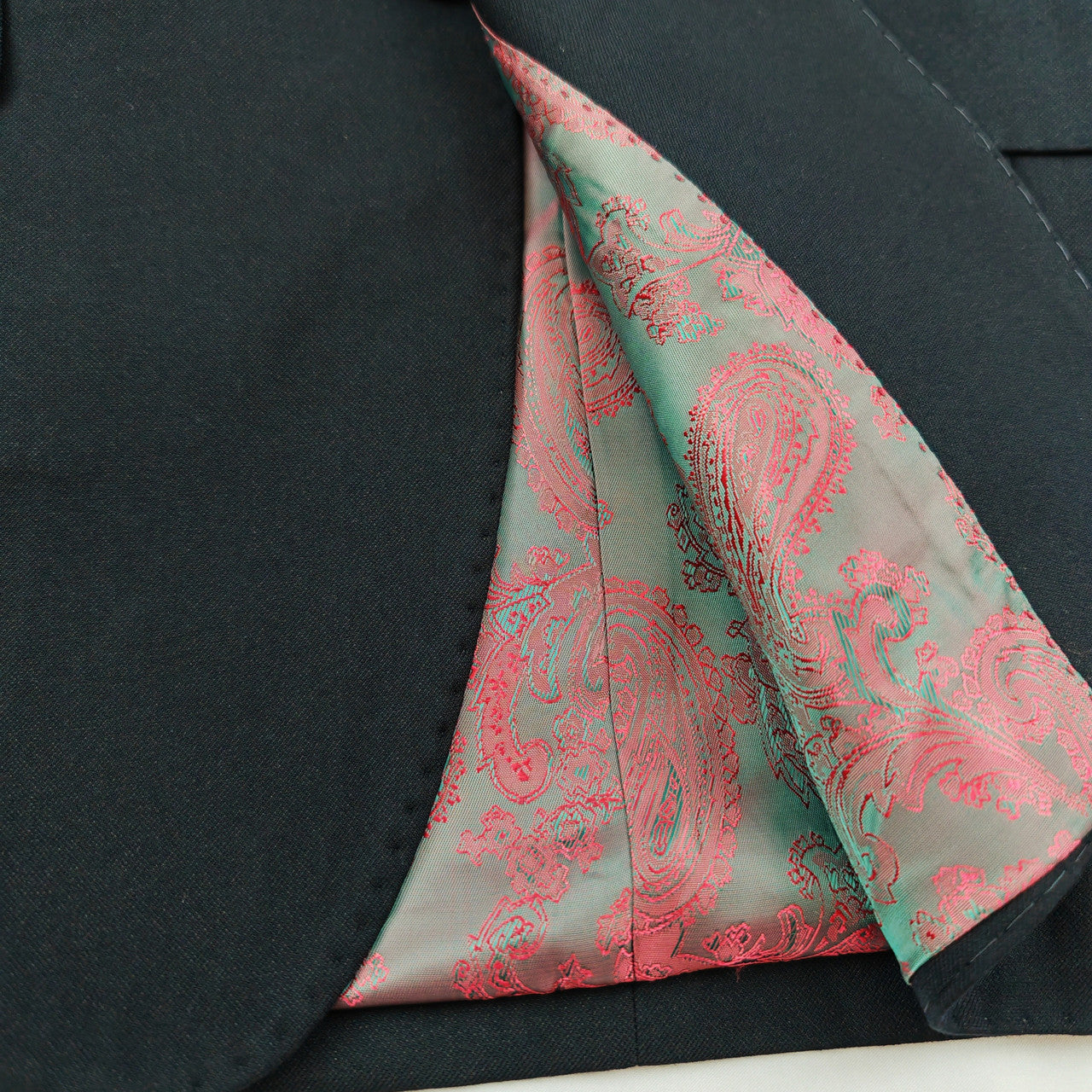 Men’s Black 3-Piece Slim Fit Suit-2