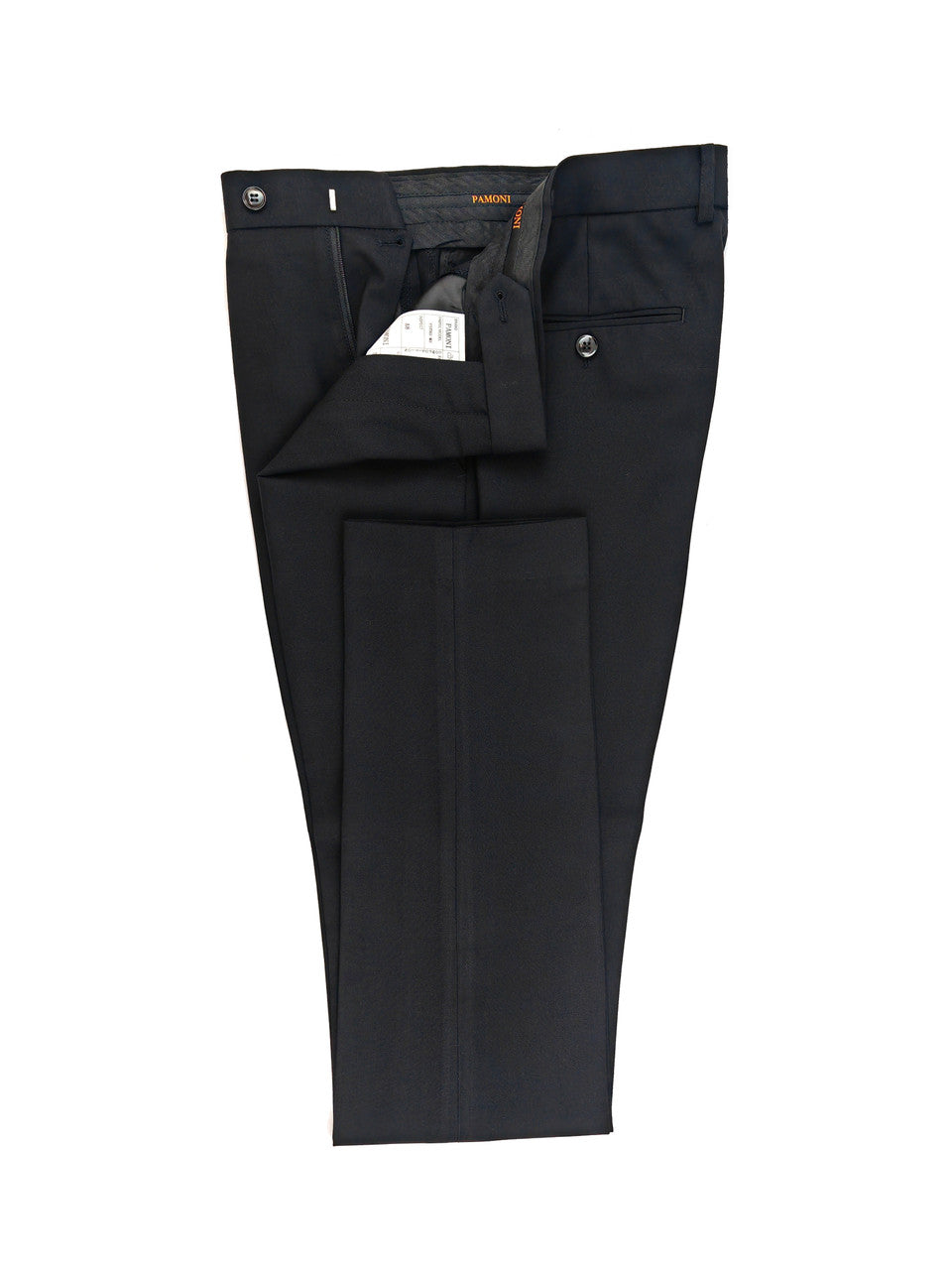 Navy Blue 2 Button 3-Piece Slim Fit Suit-3