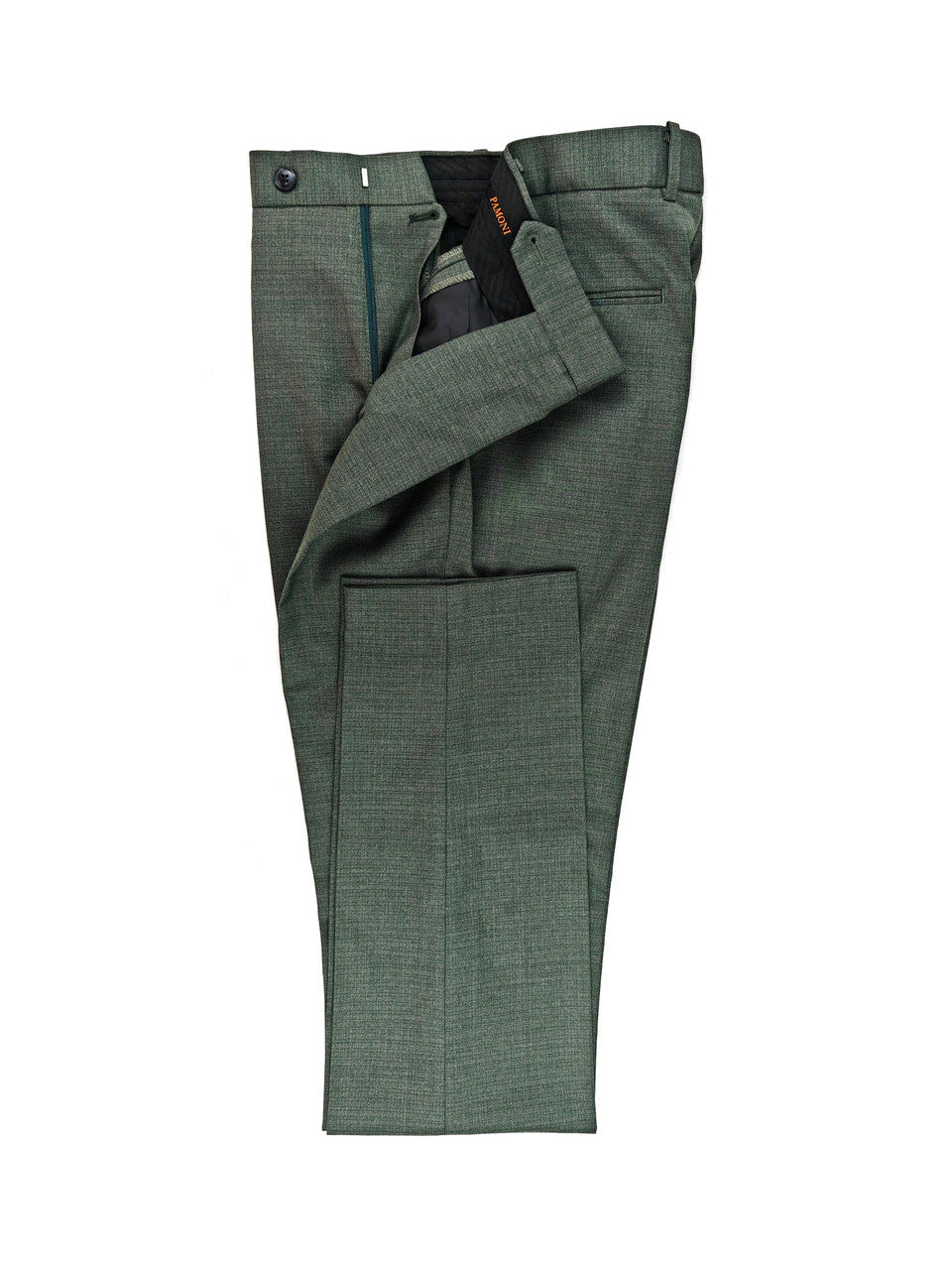 Men’s Sage Green 3-Piece Slim Fit Suit-4