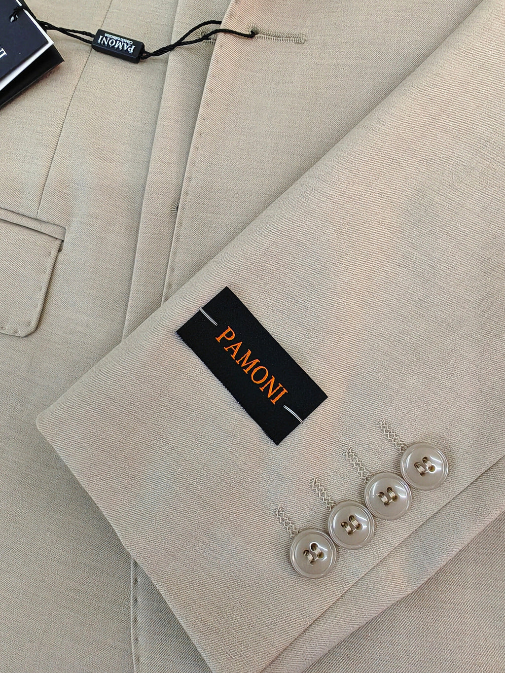 The Kensington Tailored 3-Piece Wool-Blend Suit – Sand Beige-4