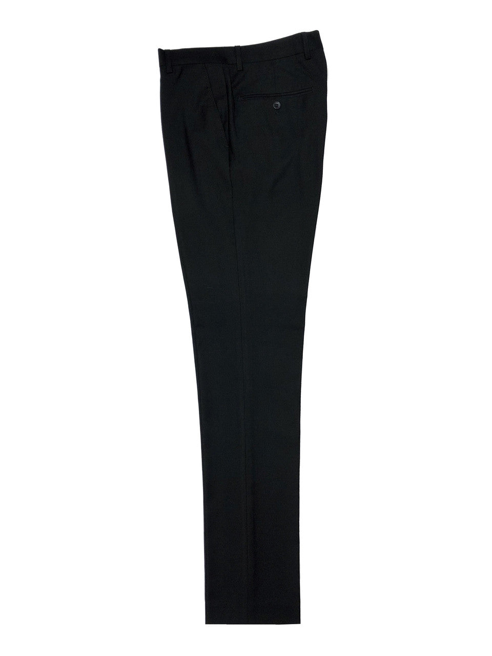 Black 3-Piece Tuxedo With Wide Shawl Lapel-4