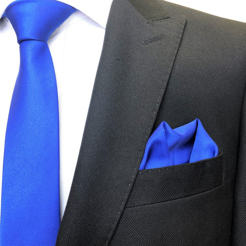 Classic Plain Pocket Square (4 Colours)-1