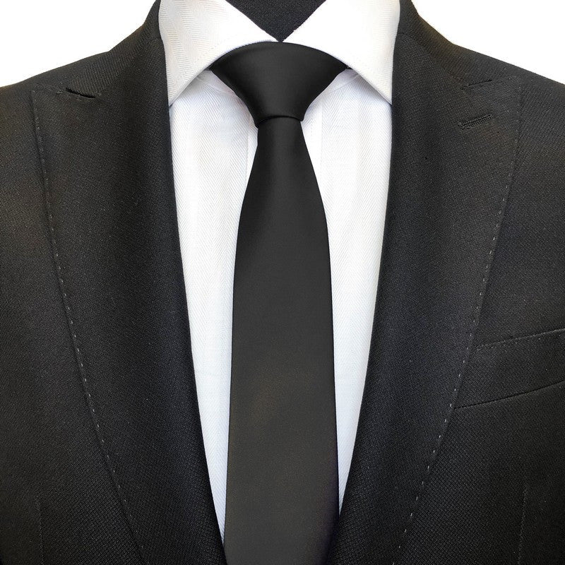 Classic Plain Tie (4 colours)-3