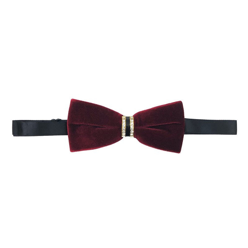 Slim Velvet Bow Tie (2 Colours)-0