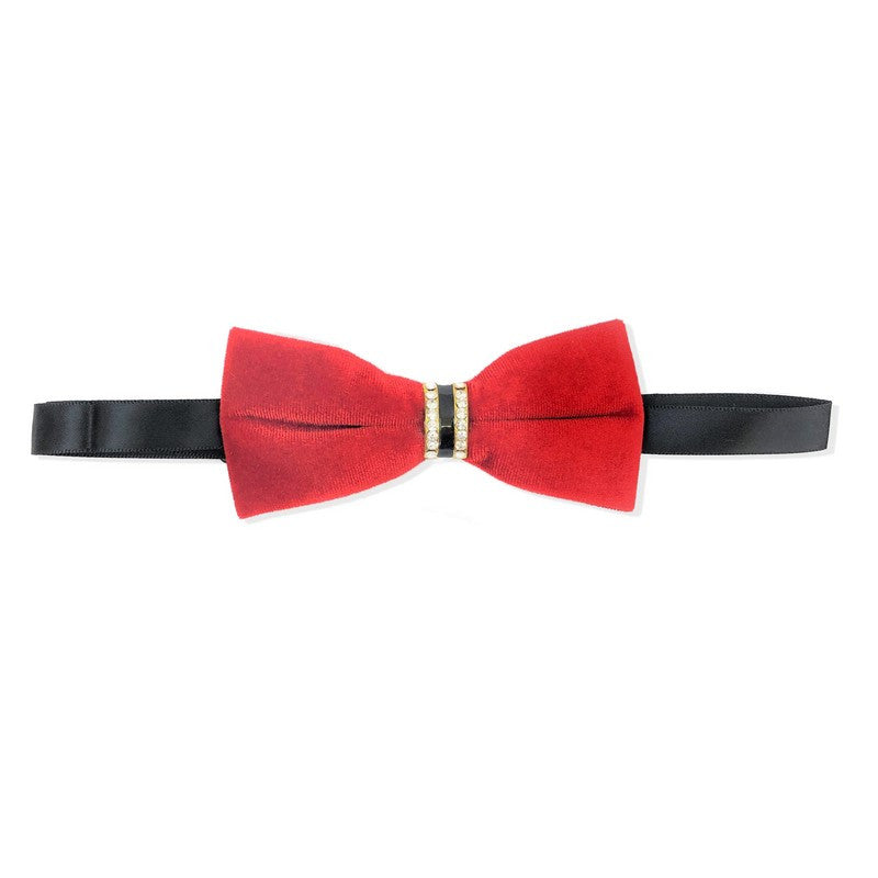 Slim Velvet Bow Tie (2 Colours)-2