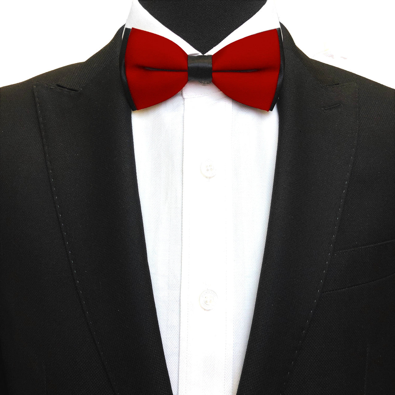 Double Coloured Bow Tie (2 styles)-3