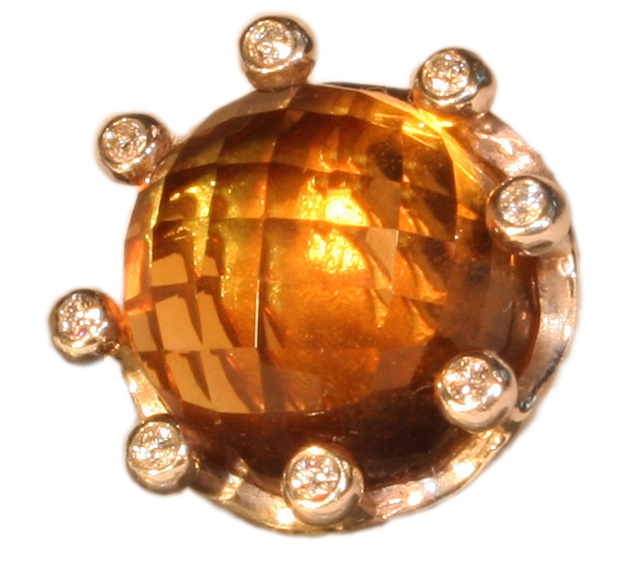The Imperial Crown Ring- 20 Carat Gemstones with Diamonds in 18K Gold