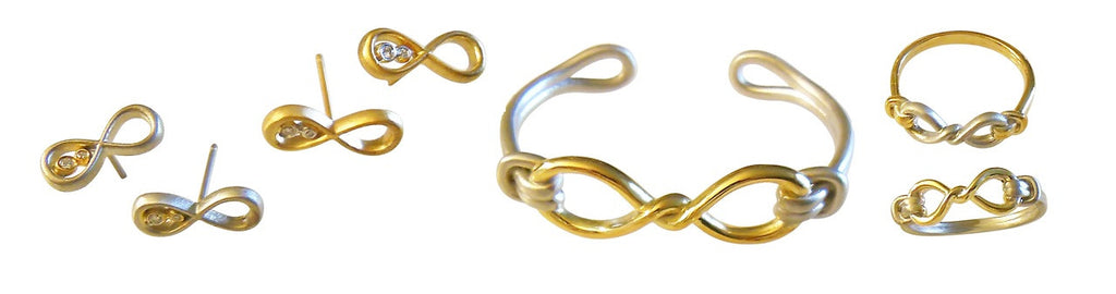Infinity Knot Cuff Bracelet- 14K Gold. Wrap Yourself in Infinite Possibility