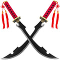 Japanese Scimitar Anime Kyouraku Shunsui Twin Sword Set-0