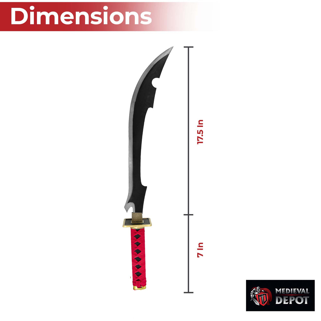 Japanese Scimitar Anime Kyouraku Shunsui Twin Sword Set-1