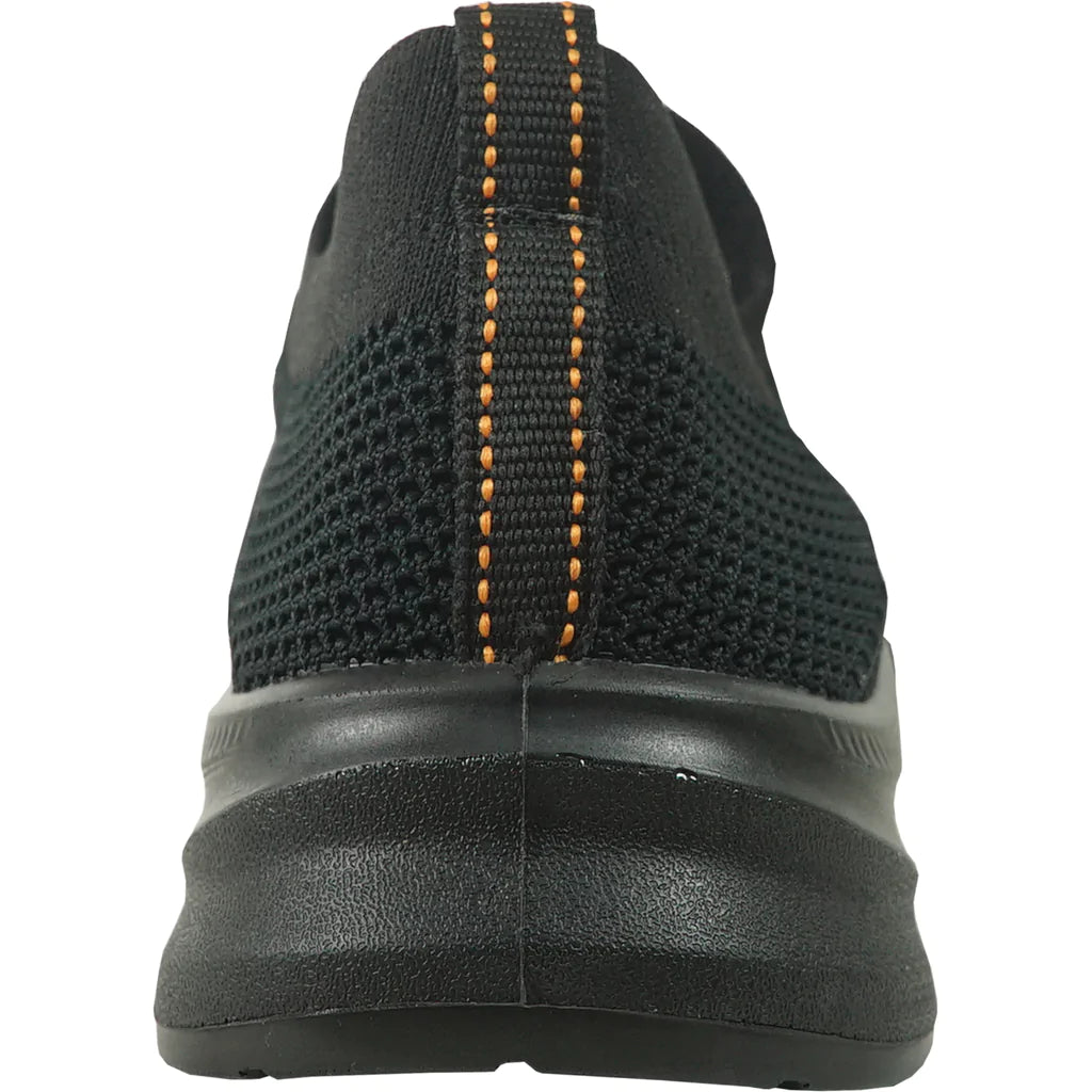 VANGELO Men Slip Resistant Shoe JIMMY-1 Black-2