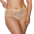 Soft High Waist Tulle Brief Panty Kinga Forget Me Not-0