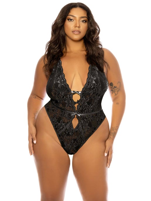 LAUREN LACE TEDDY