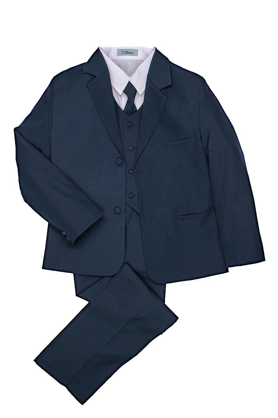 "Mason" Kids Suit (5-Piece Set) 3-6