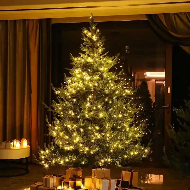 Large Artificial Christmas Tree with LED Lights