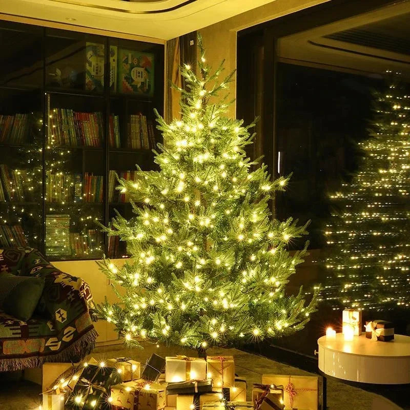 Large Artificial Christmas Tree with LED Lights