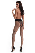Amour Lolita Erotic Open Crotch Pantyhose 30DEN Beige-0