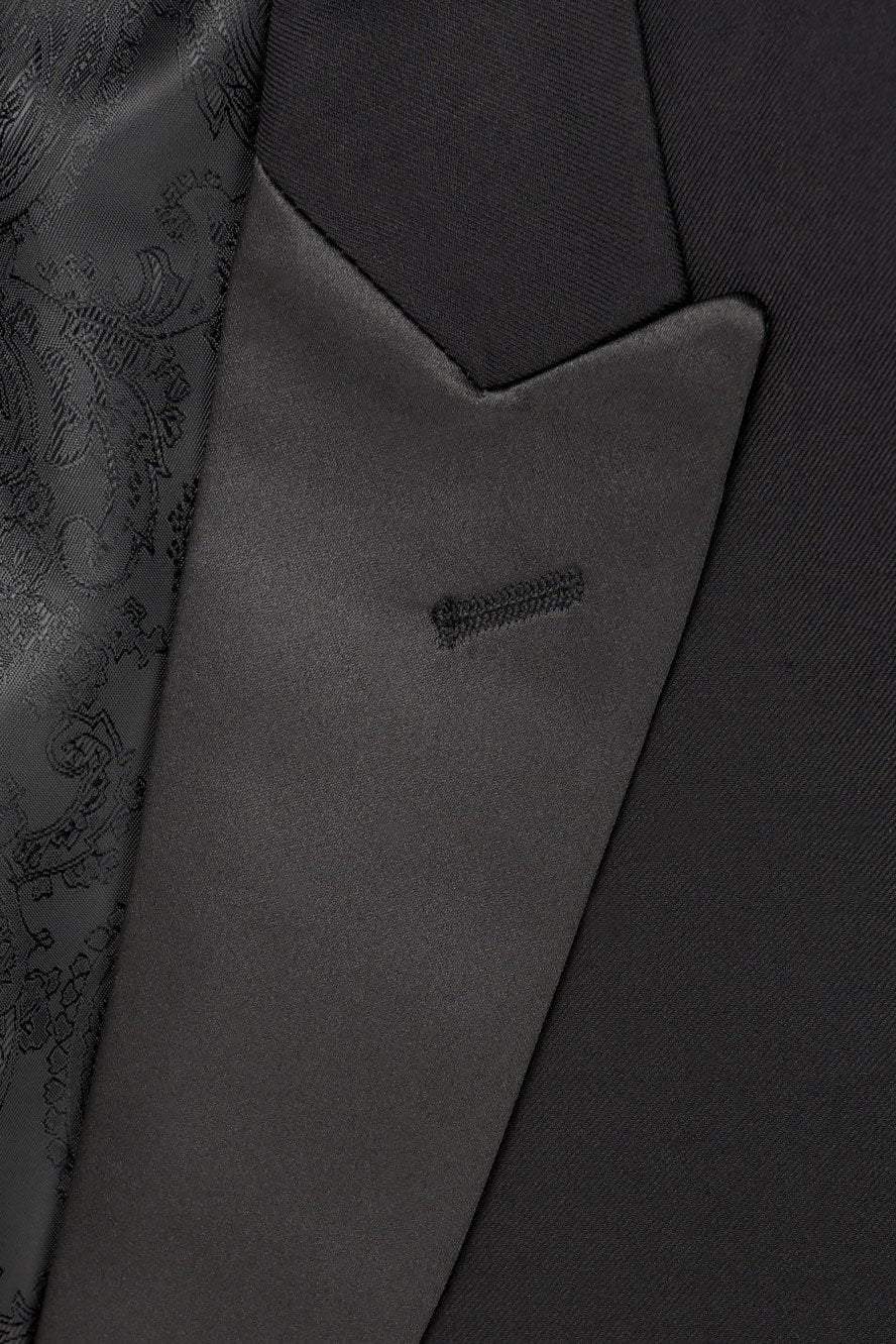 "Vermont" Black Tuxedo Jacket-0