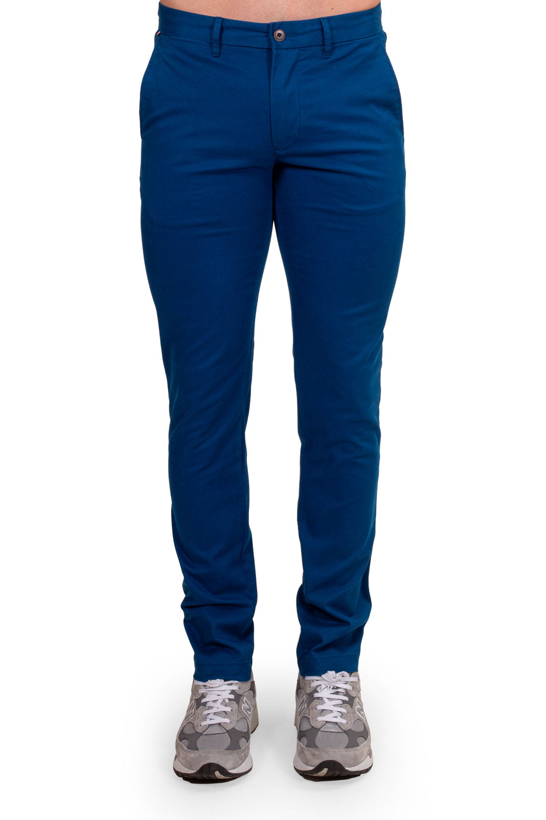 TOMMY HILFIGER - Men's regular plain chino with logo-9