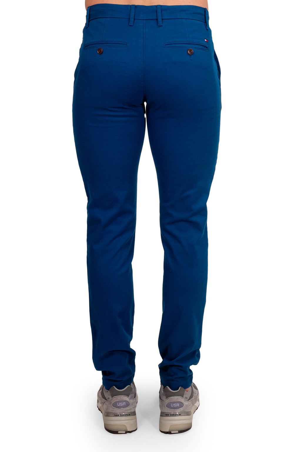 TOMMY HILFIGER - Men's regular plain chino with logo-2