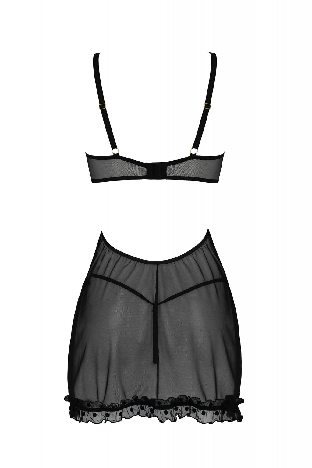 Sexy Open Cup Sheer Chemise Passion Marina-2